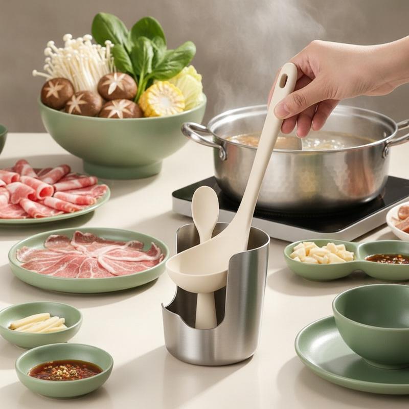 2-in-1 Stainless Steel Spoon R - Kitchen Gadgets Organizer ulasan dan harga