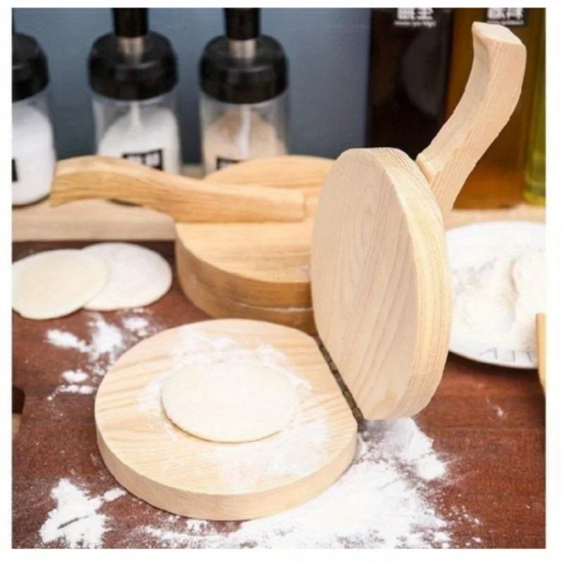 1pc wooden manual dough roller - Kitchen Gadgets Dumpling Maker ulasan dan harga